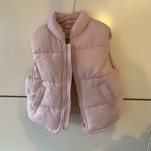 Zara quilted vest with high collar